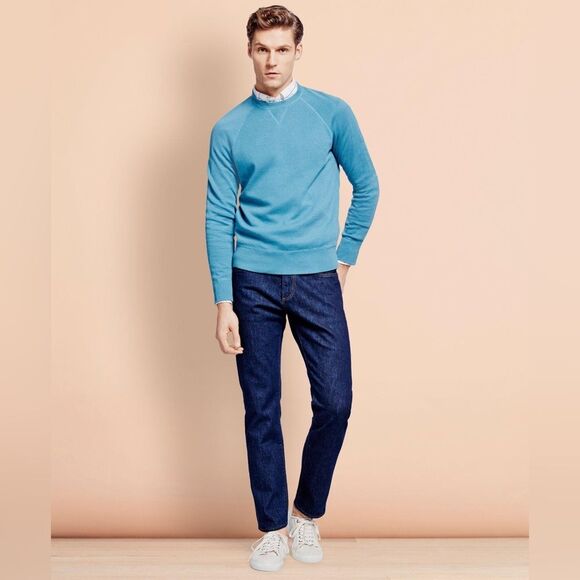 Brooks Brothers 901 Slim Straight Jeans in Indigo Denim SIZE 30 - Picture 2 of 8